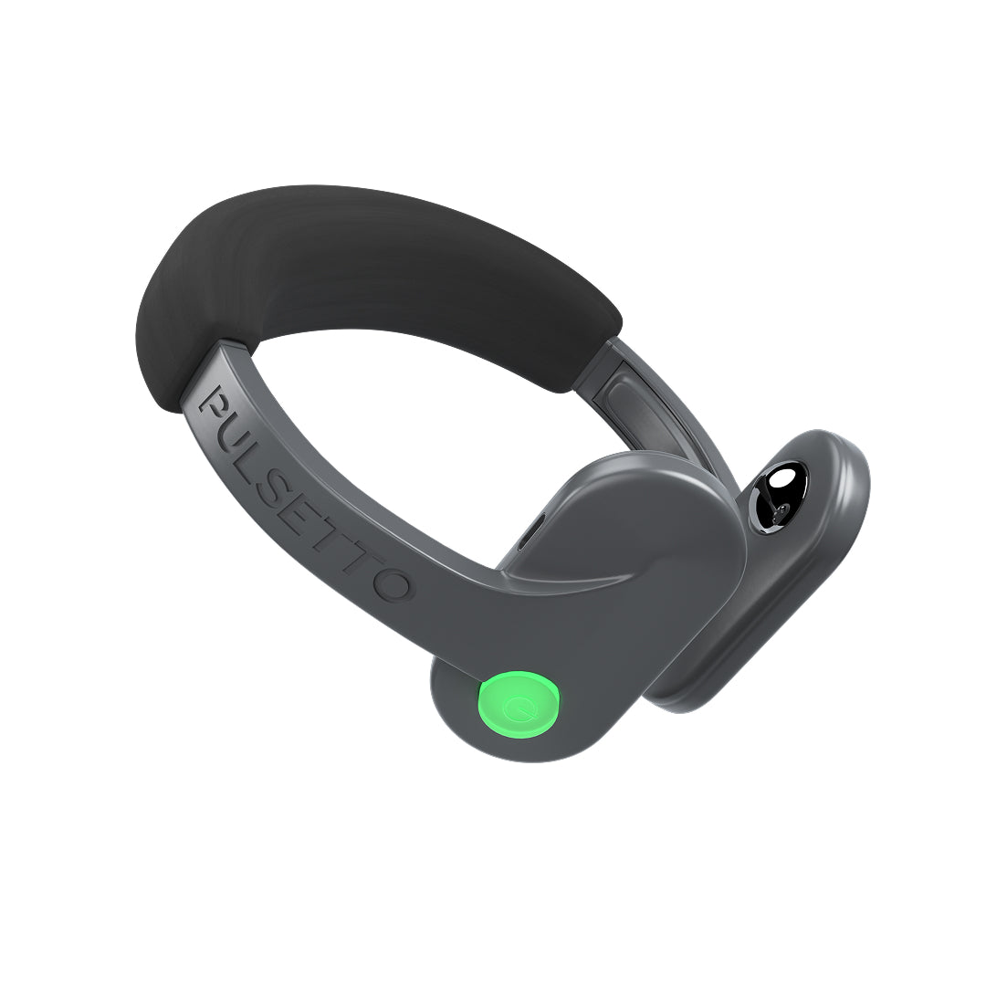 Pulsetto vagus nerve stimulation device.