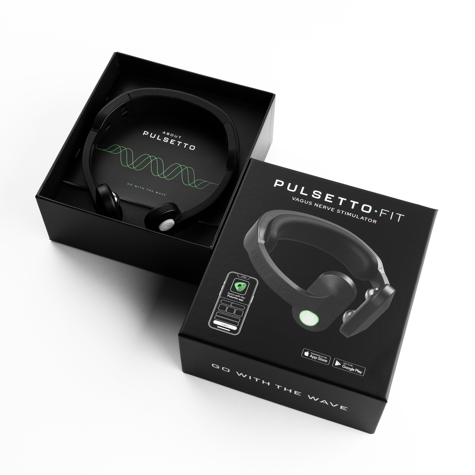 Pulsetto vagus nerve stimulation device product view